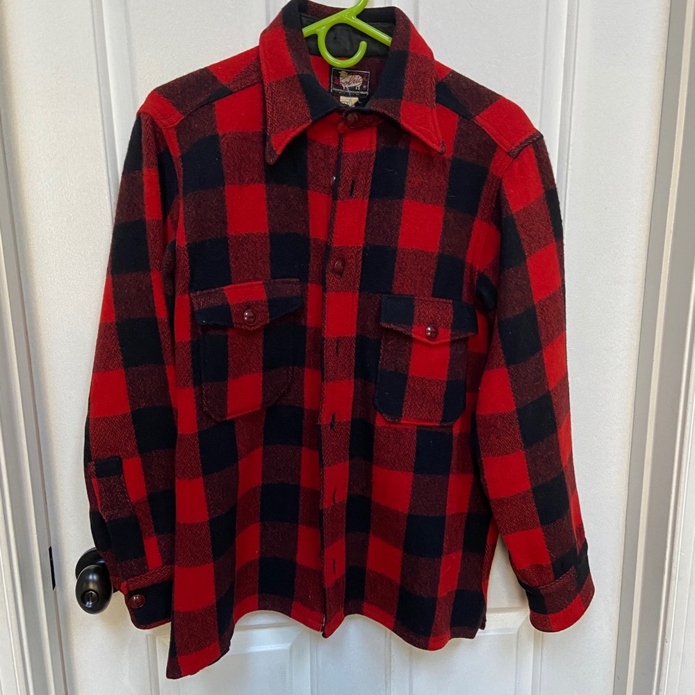 Vintage 1940/50s Woolrich Buffalo Plaid Shirt